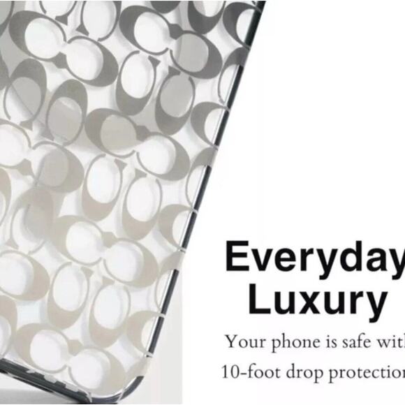 Coach iPhone Signature ProtectiveCase with MagSafe! iPhone16 retail:$78 - Picture 7 of 10